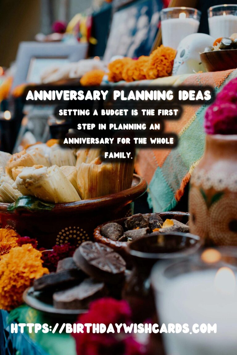 Dynamic Anniversary Planning Tips For the Whole Family