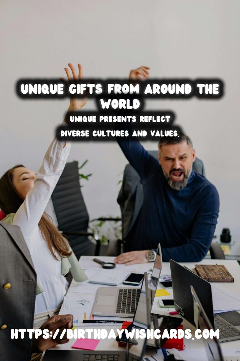 Dynamic International Celebration Gifts That Are Unique
