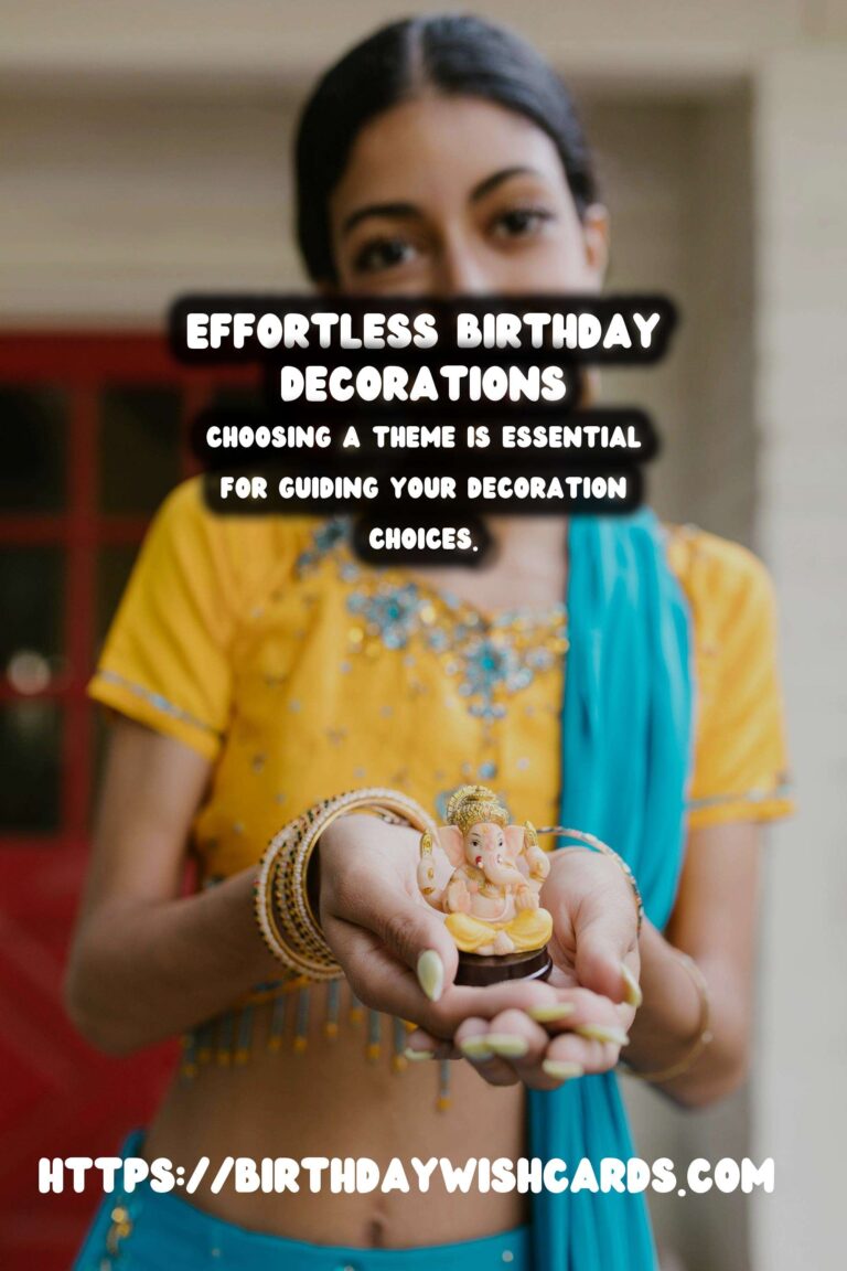 Effortless Birthday Decorations For Every Budget