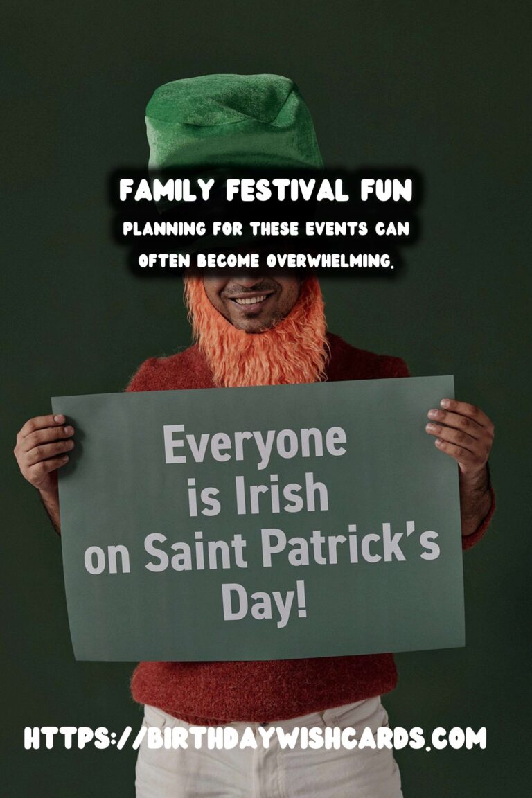 Effortless Ways to Prepare Festival Activities for Families