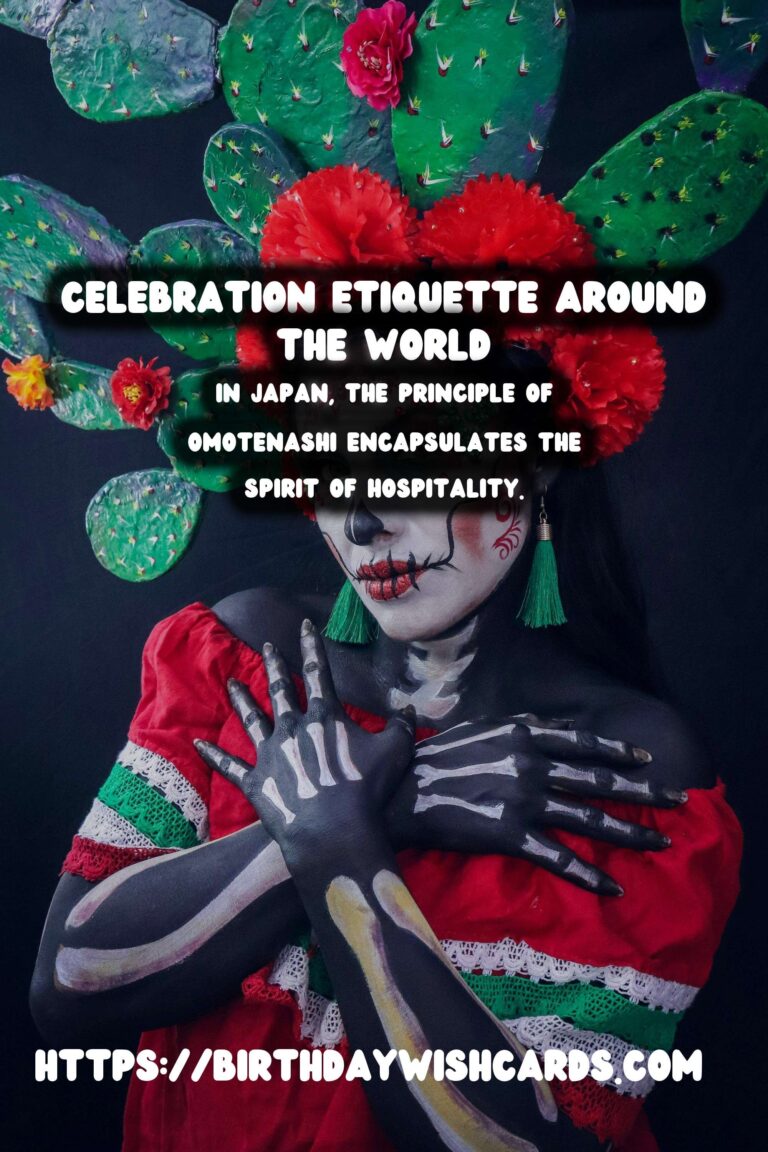 Elegant Celebration Etiquette Around the World That Spark Joy