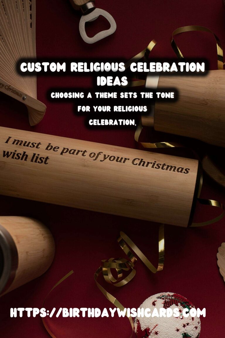 Elegant Ways to Customize Religious Celebration Ideas