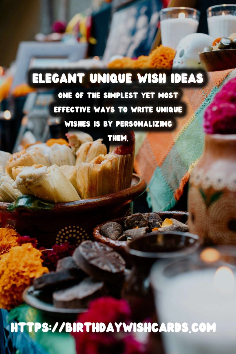 Elegant Ways to Write Unique Wish Ideas