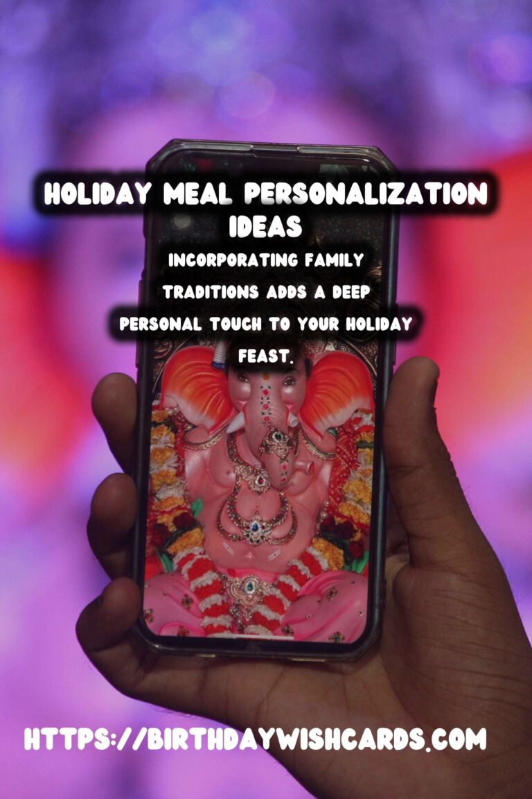 Essential Ways to Personalize Holiday Food Ideas
