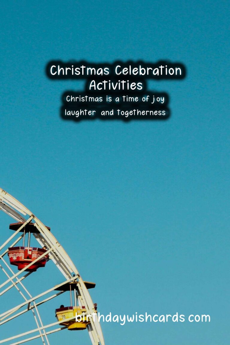 Fun Activities to Celebrate Christmas