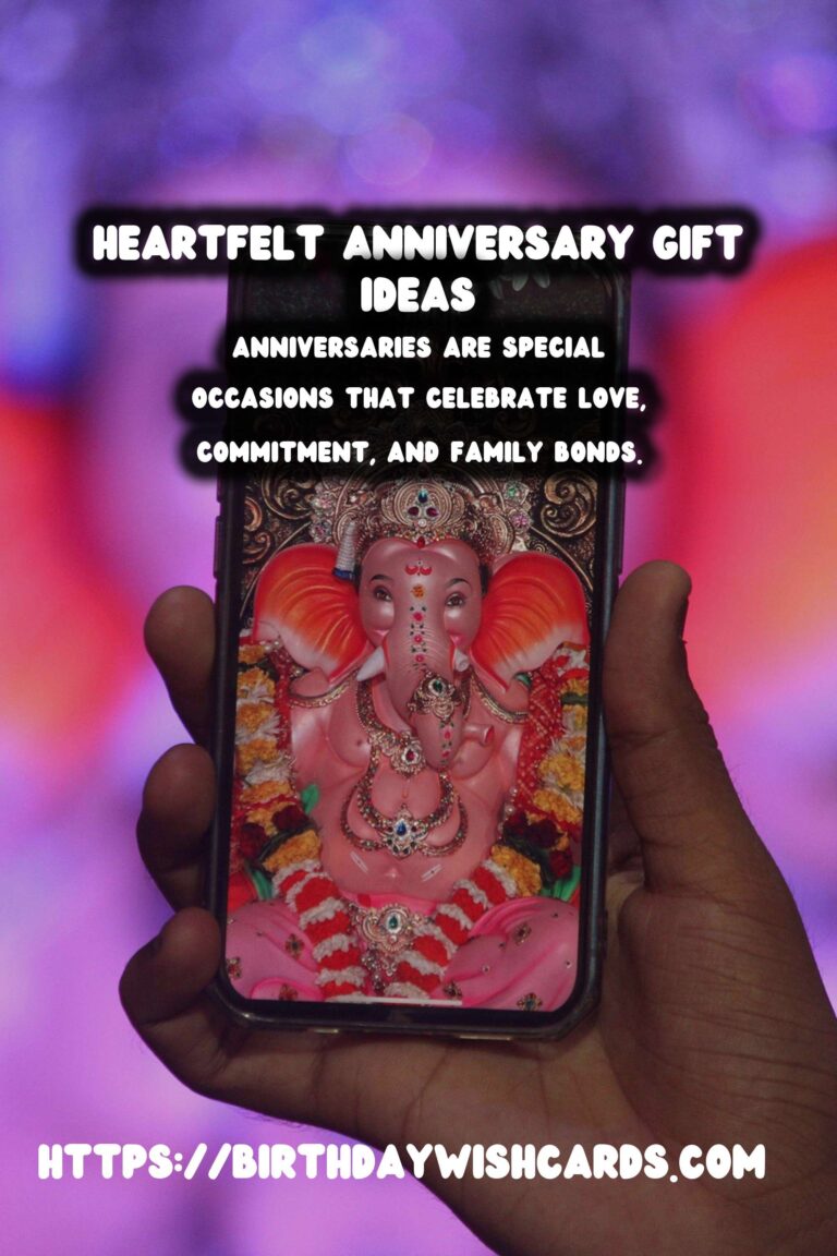 Heartfelt Anniversary Gift Ideas For the Whole Family
