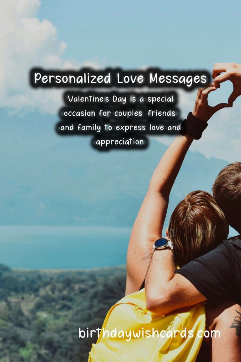 Heartfelt Personalized Message Ideas for Valentine’s Day