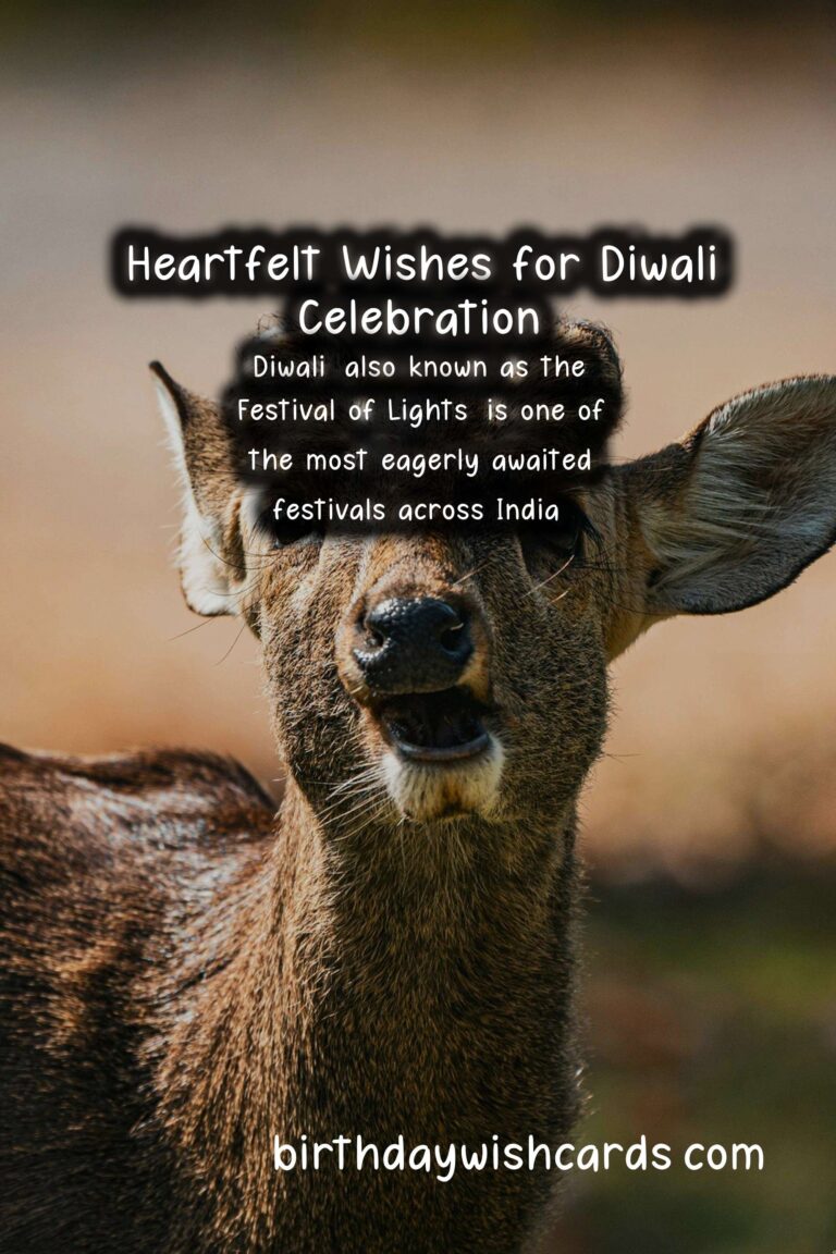 Heartfelt Wishes for Diwali: Celebrate the Festival of Lights with Love