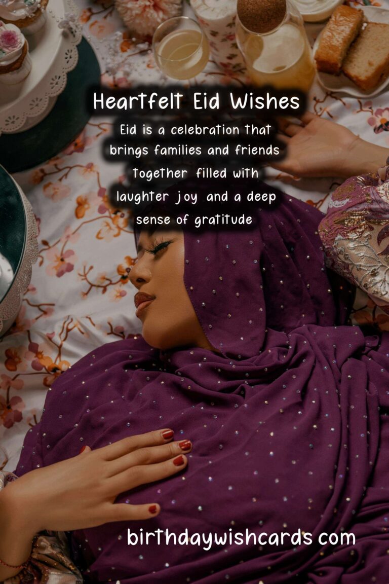 Heartfelt Wishes for Eid: Celebrate with Love and Joy