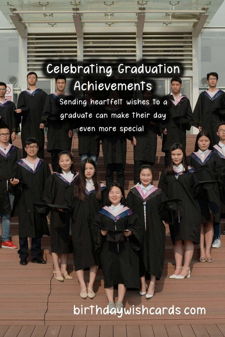 Heartfelt Wishes for Graduation: Celebrating New Beginnings