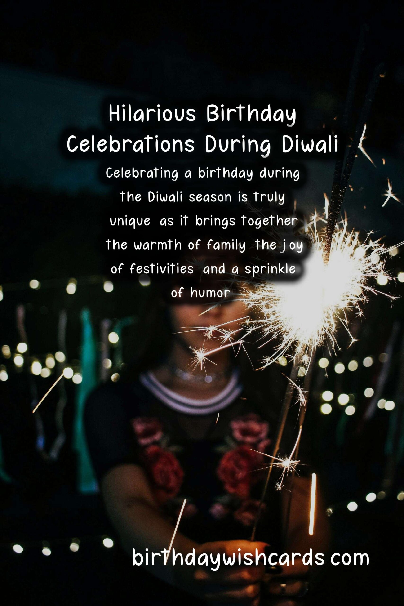 Hilarious Birthday Wishes for Diwali Celebrations