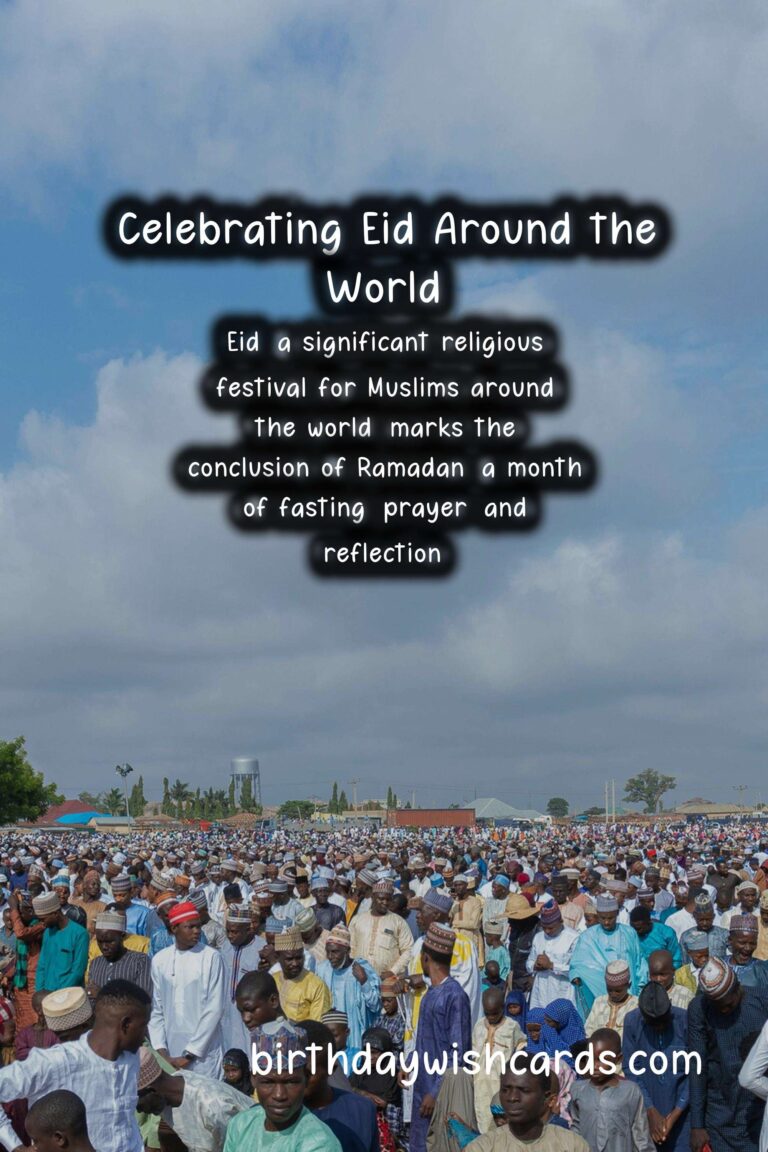 How Eid is Observed in Various Countries