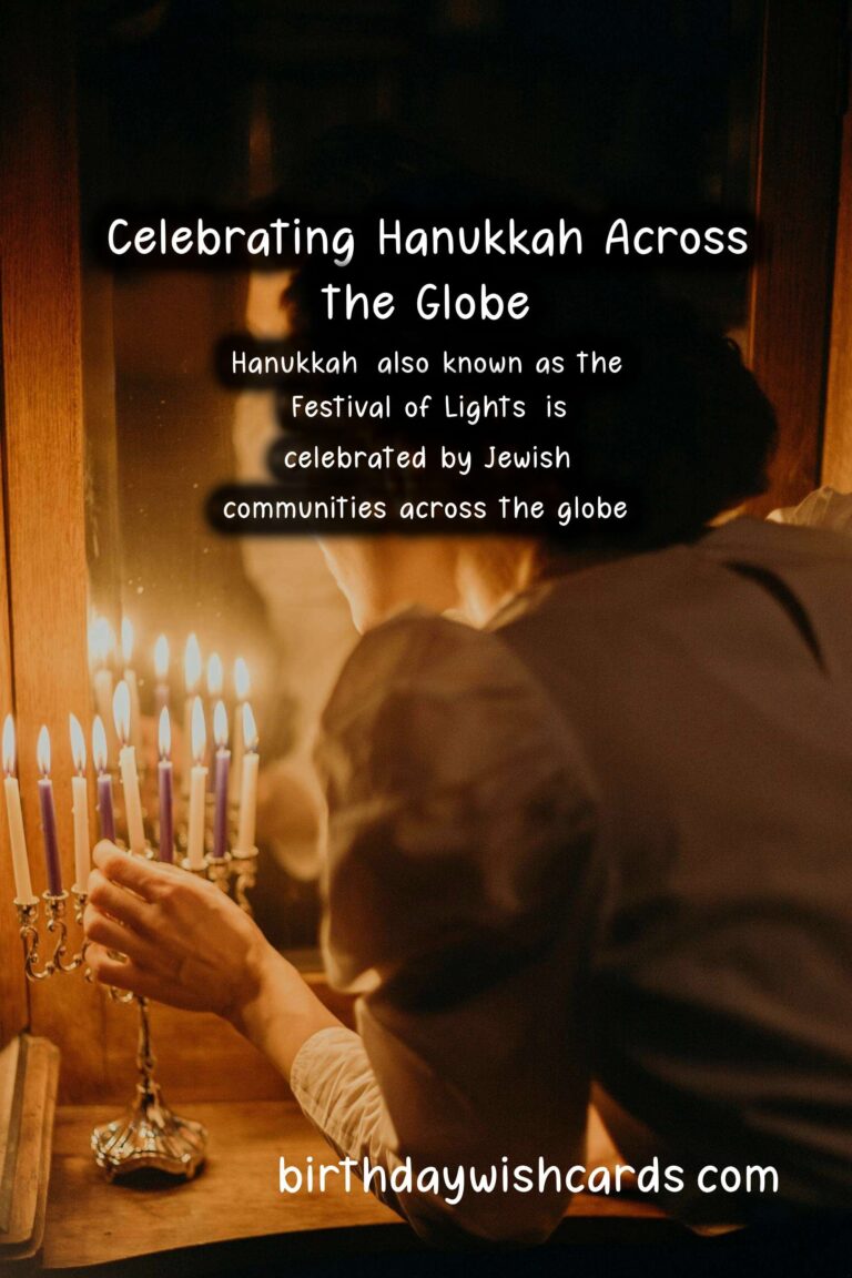How Hanukkah is Observed in Various Countries