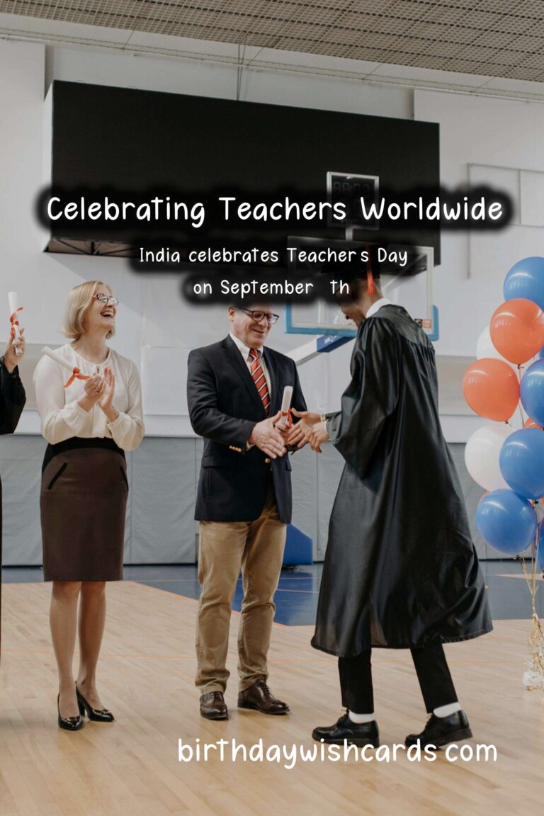 How Teachers Are Celebrated Around the World