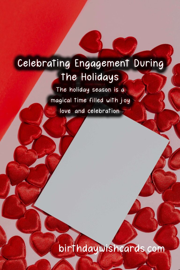 How to Celebrate Engagement During the Holidays