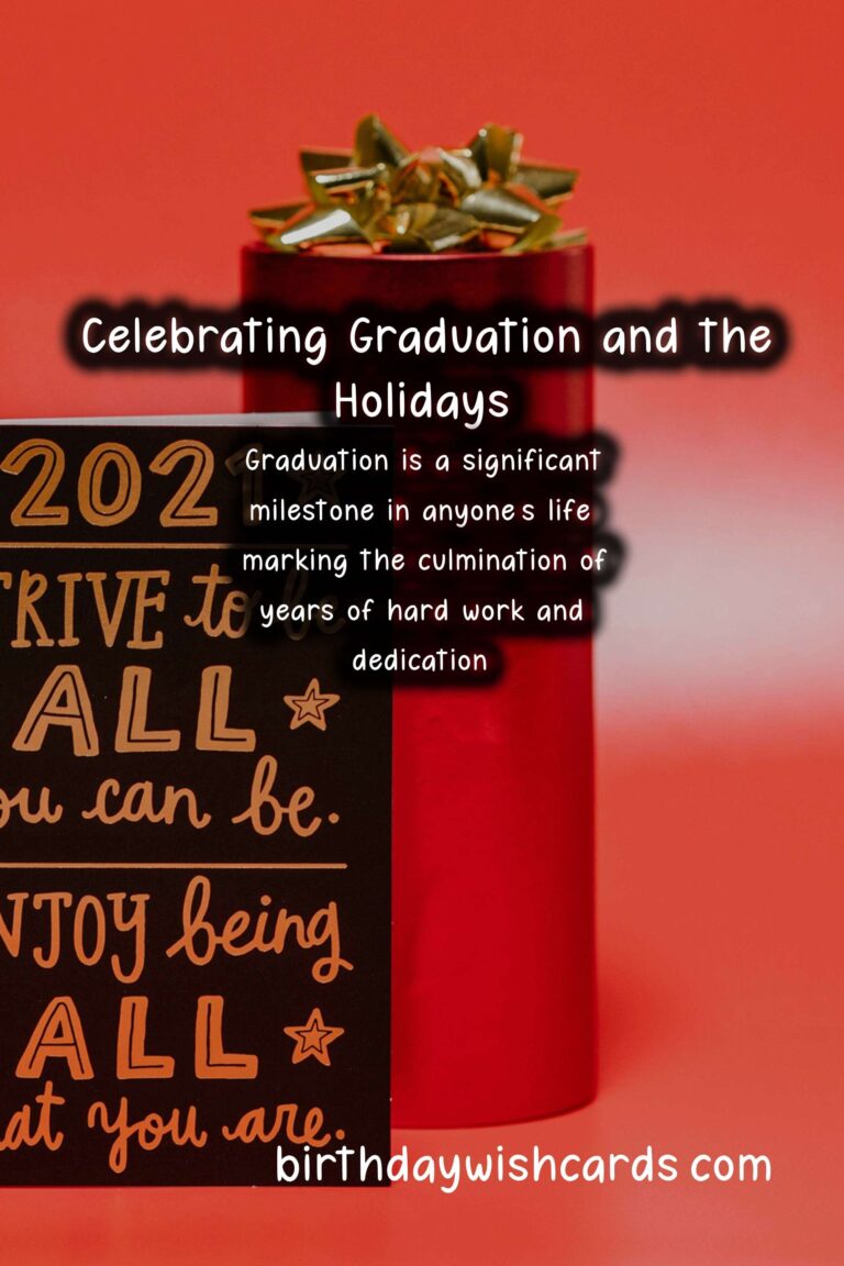 How to Celebrate Graduation During the Holidays