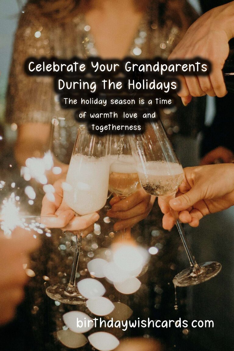 How to Celebrate Grandparents During the Holidays
