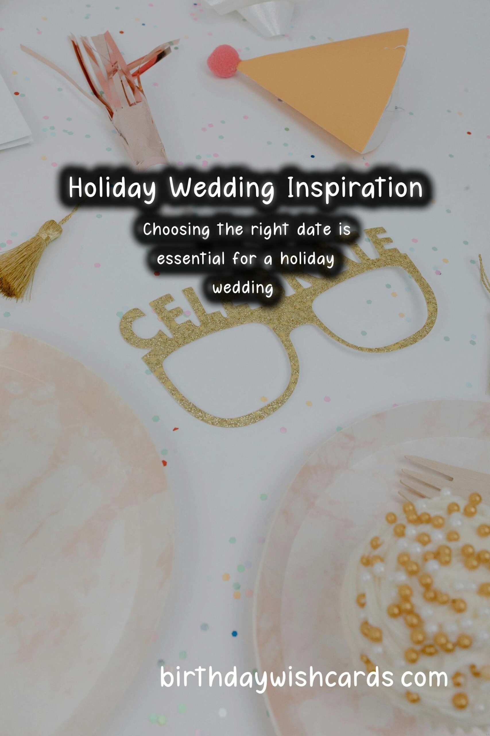 How to Celebrate Your Wedding During the Holidays