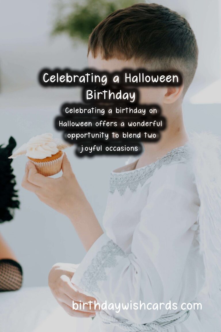 How to Celebrate a Memorable Birthday for Halloween