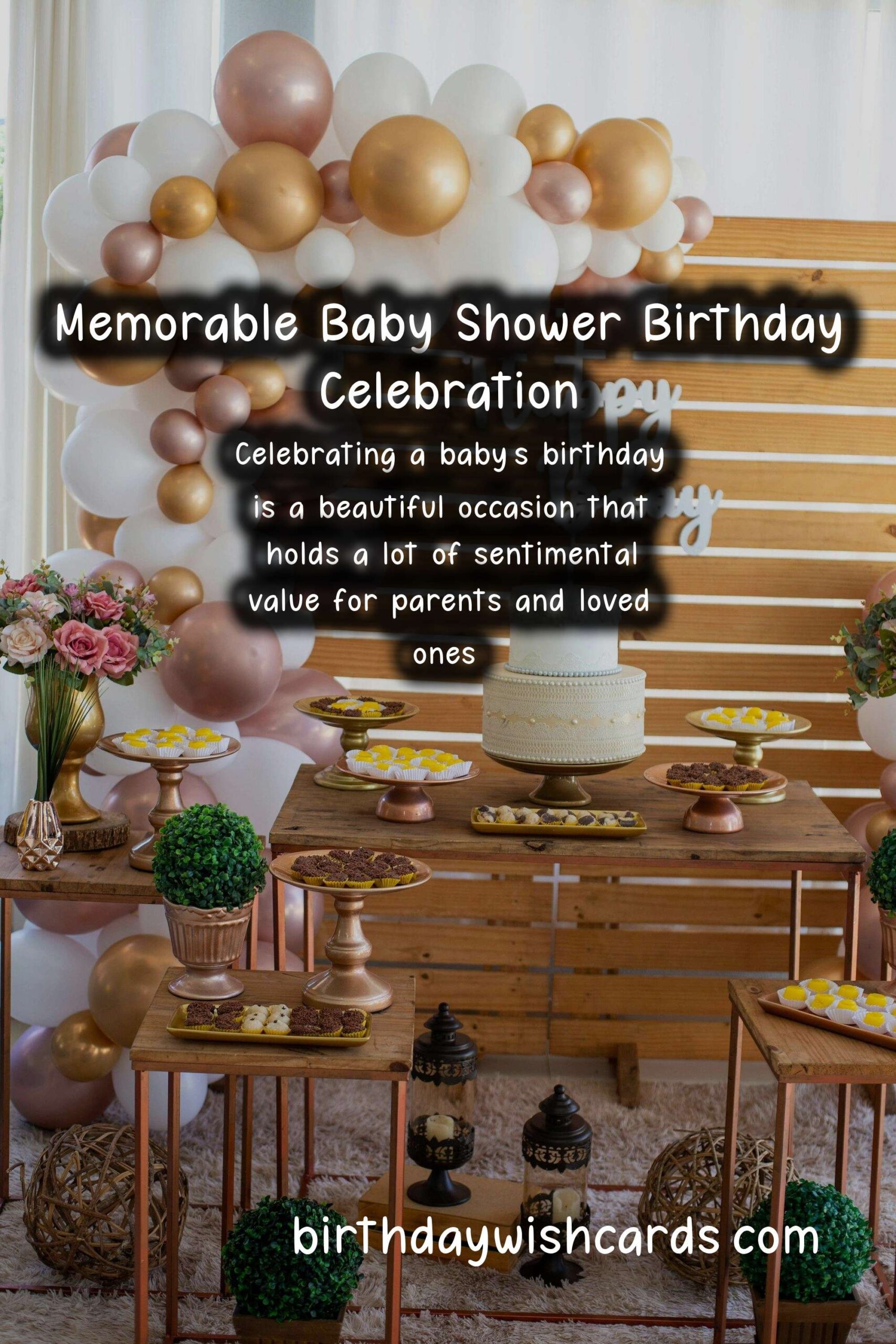 How to Celebrate a Memorable Birthday for a Baby Shower