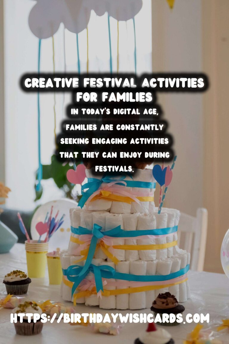 How to Craft Festival Activities for Families for Social Media