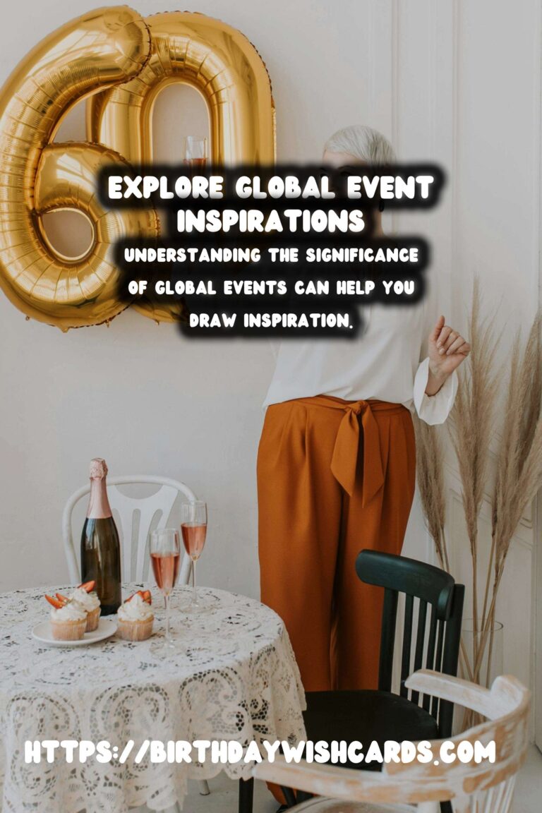 How to Craft Global Event Inspiration for Beginners