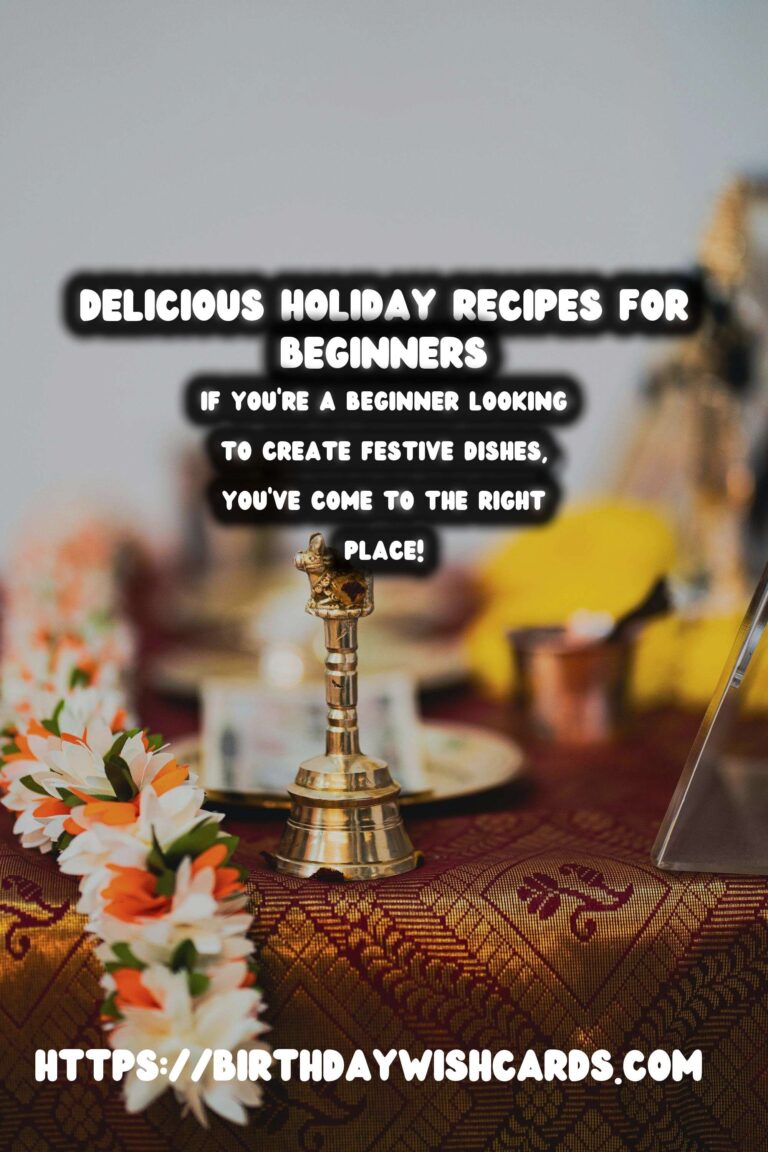 How to Craft Holiday Food Ideas For Beginners