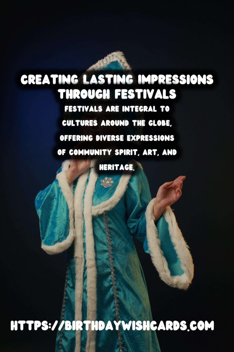 How to Create World Festival Traditions for Lasting Impressions