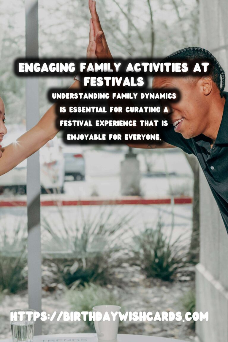How to Customize Festival Activities for Families That Everyone Will Love