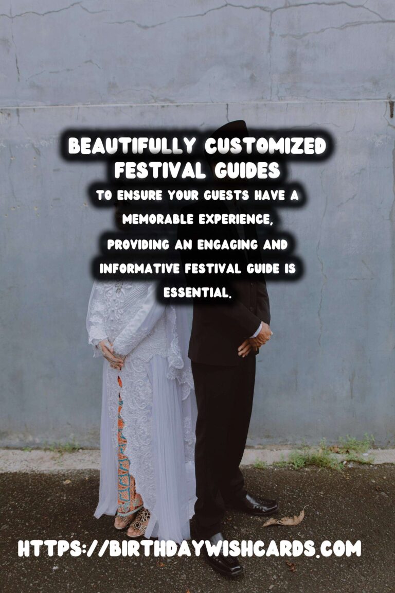 How to Customize International Festival Guides That Will Wow Your Guests
