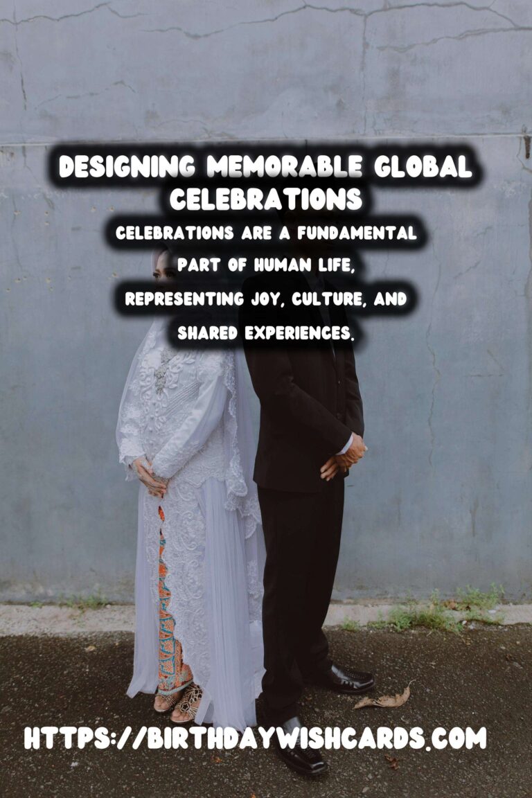 How to Design Global Celebration Ideas That Make Memories