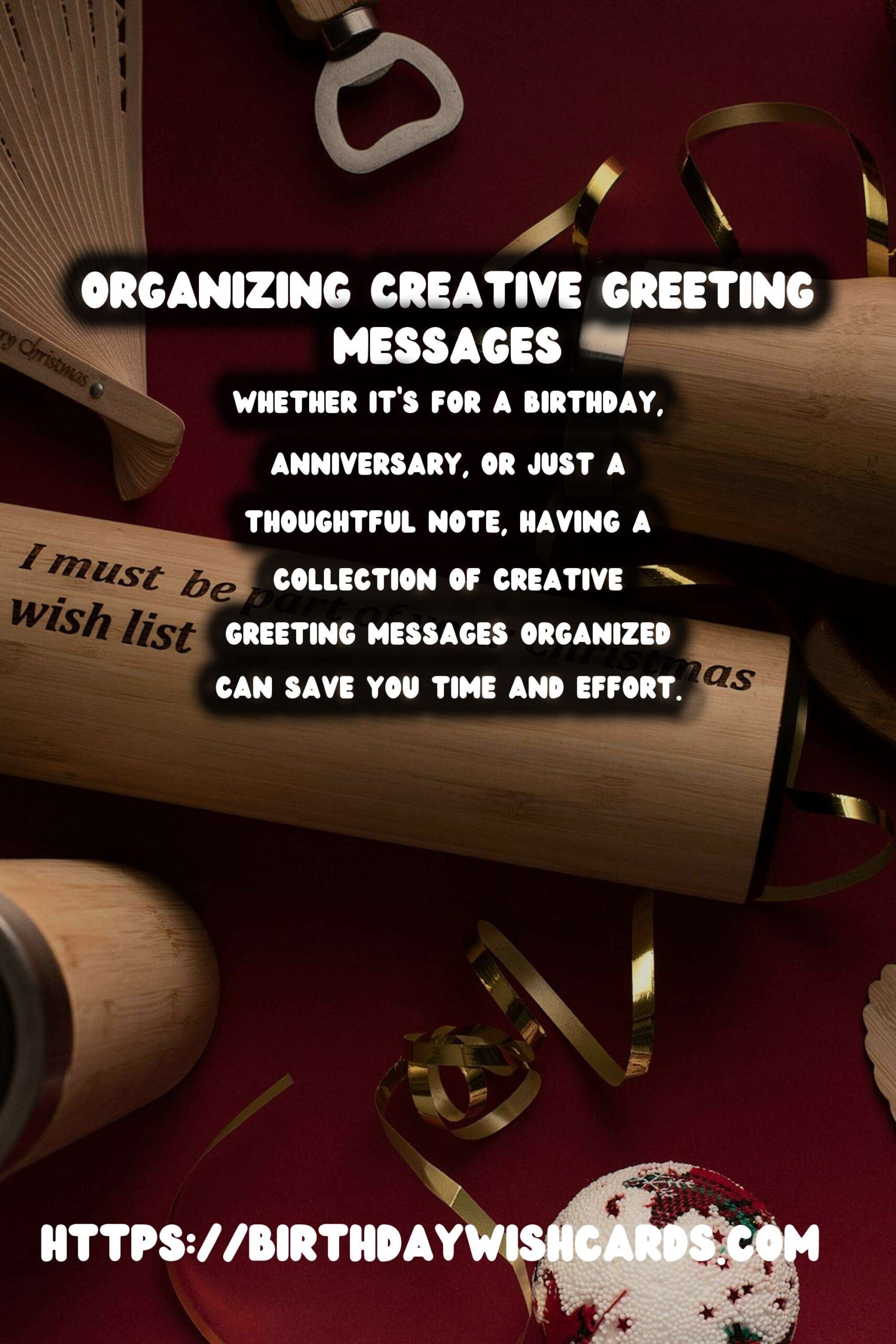How to Organize Creative Greeting Messages You’ll Love