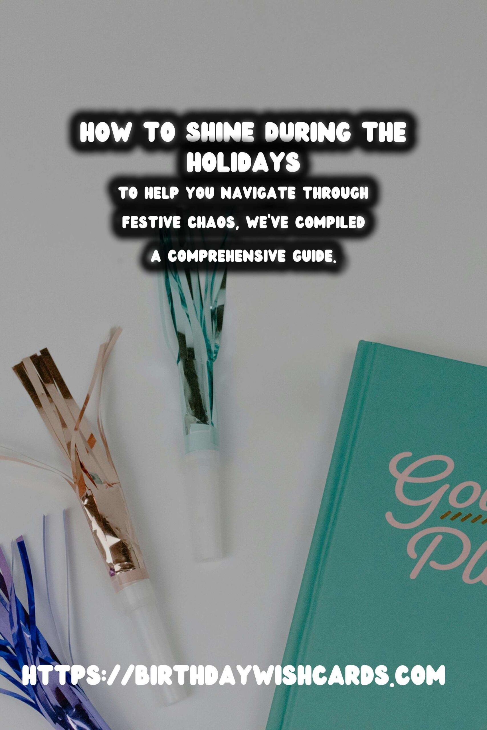 How to Organize a Holiday Survival Guide That Shines