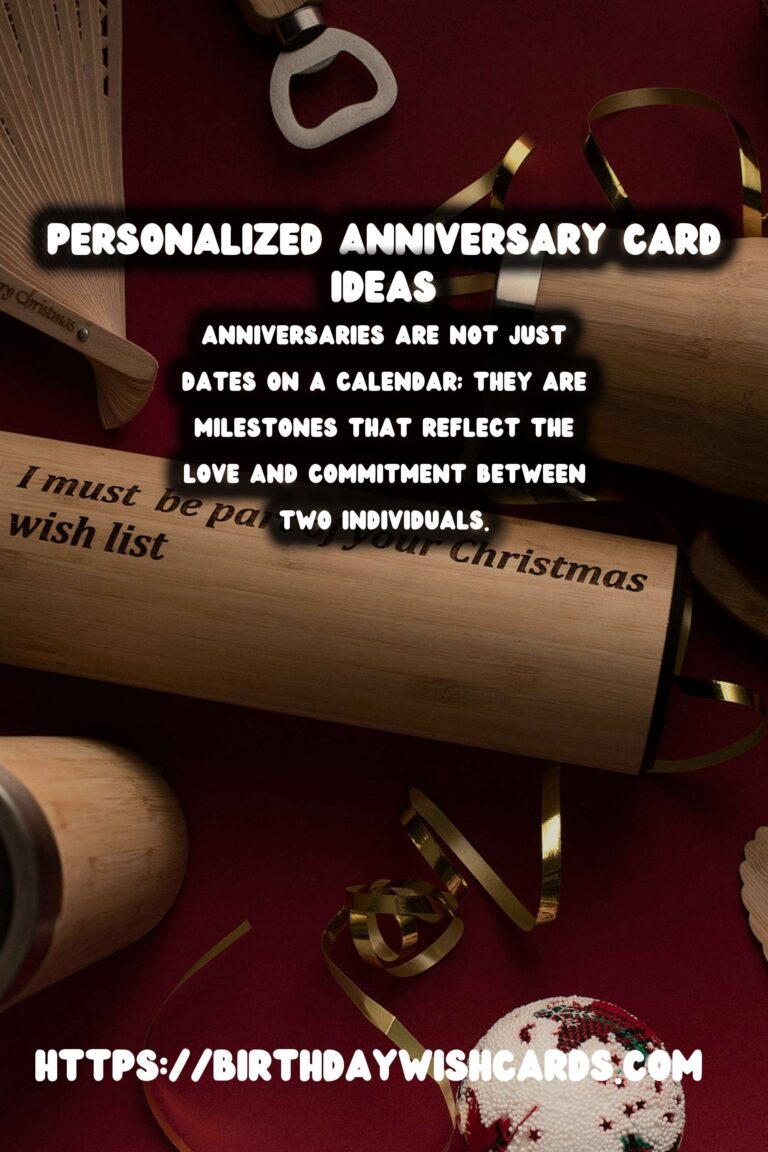 How to Personalize Anniversary Card Messages That Feel Authentic