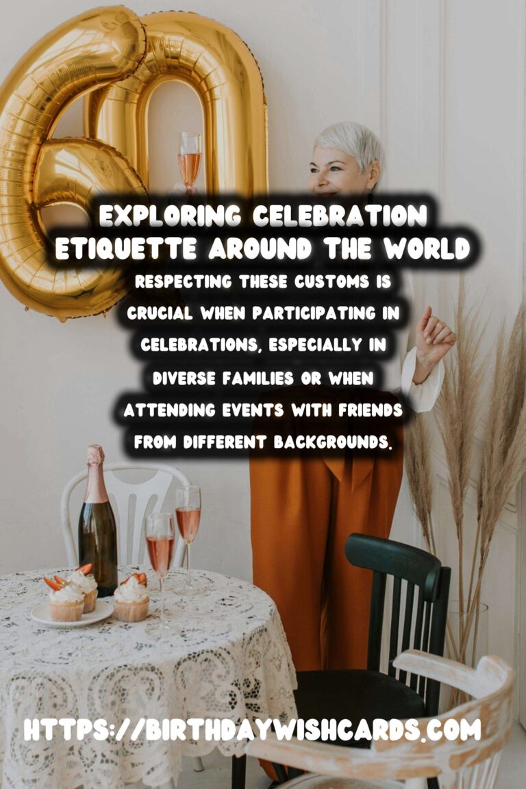 How to Personalize Celebration Etiquette Around the World For the Whole Family