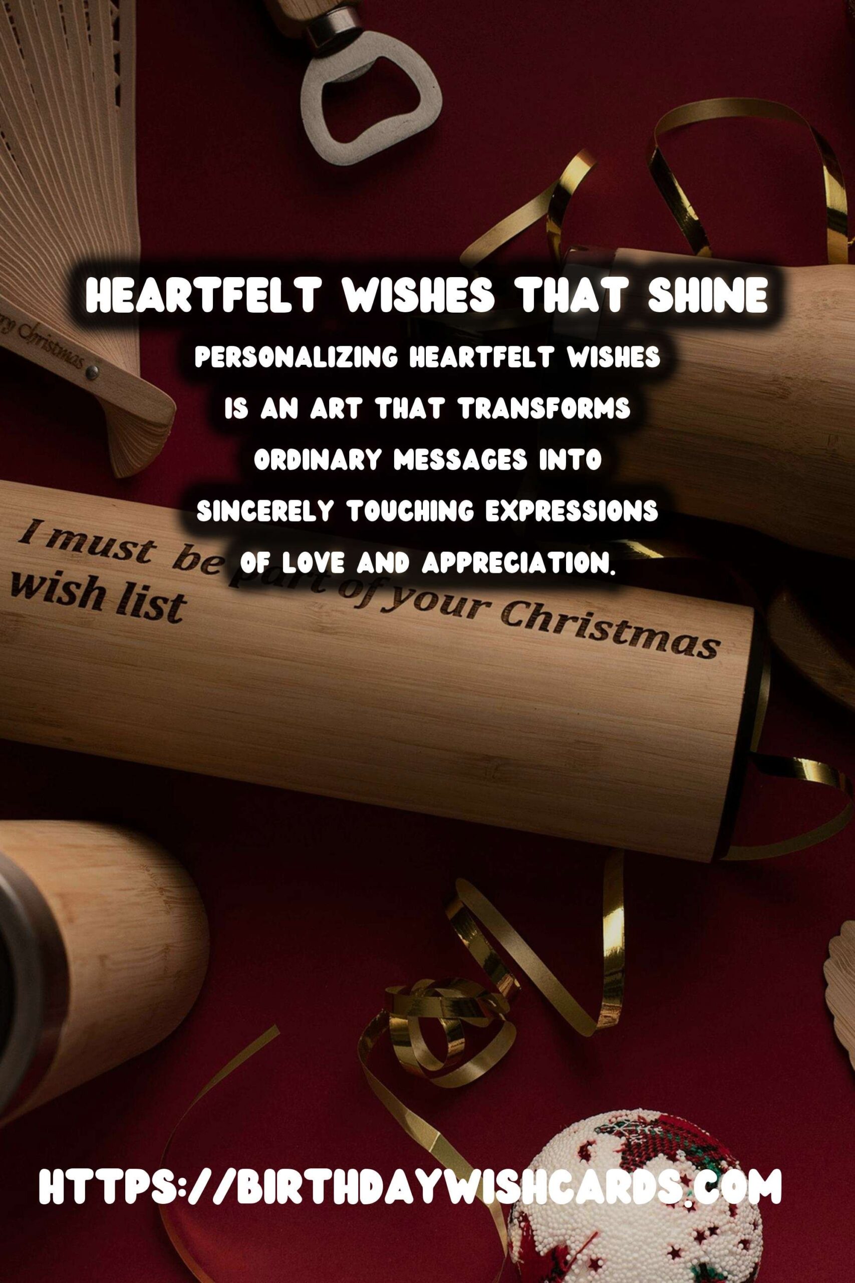 How to Personalize Heartfelt Wishes That Shine