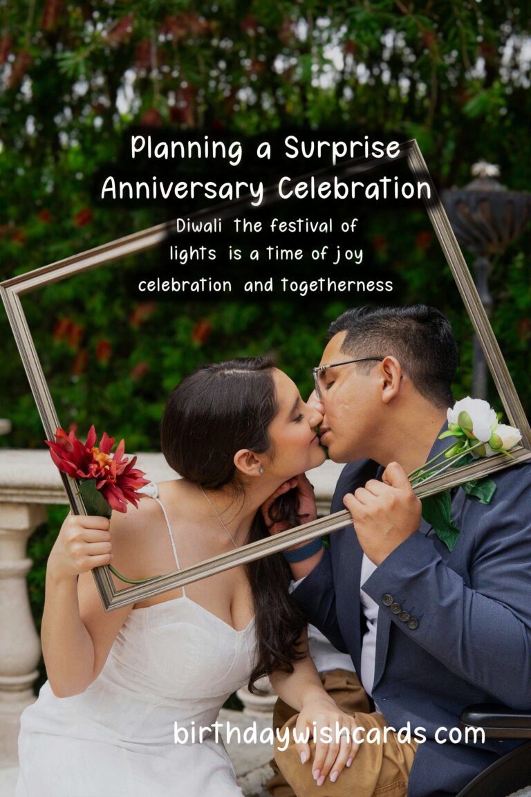 How to Plan a Surprise Anniversary for Diwali