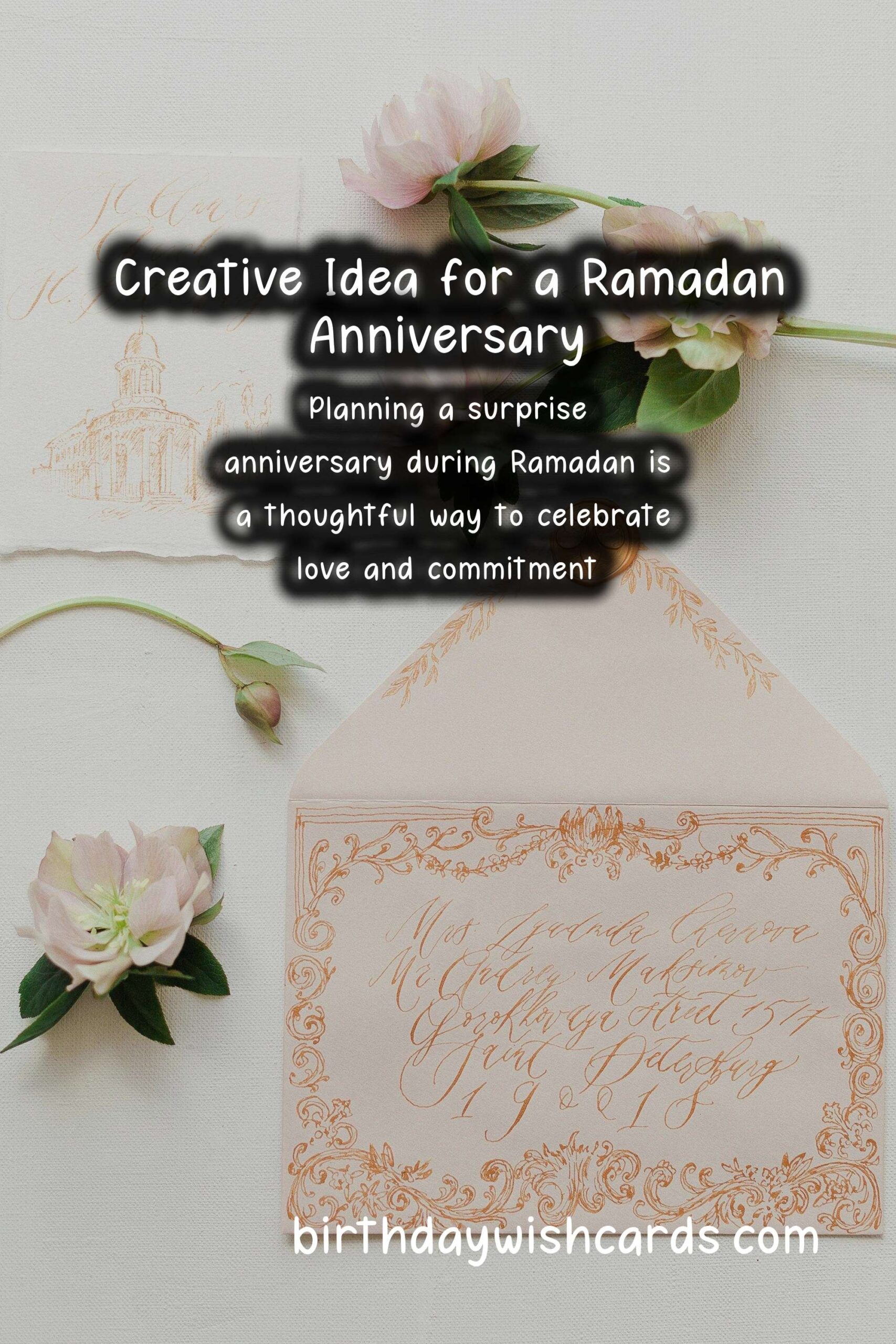 Birthday Wish Cards | How to Plan a Surprise Anniversary for Ramadan