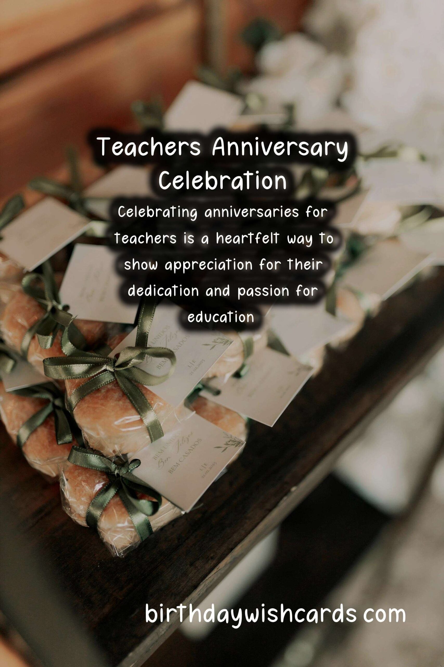 How to Plan a Surprise Anniversary for Teachers