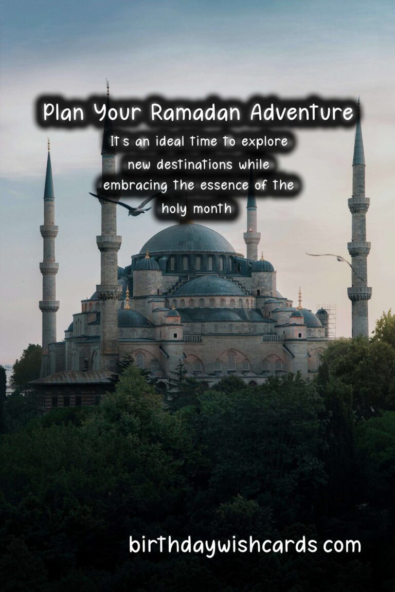 How to Plan the Perfect Ramadan Adventure