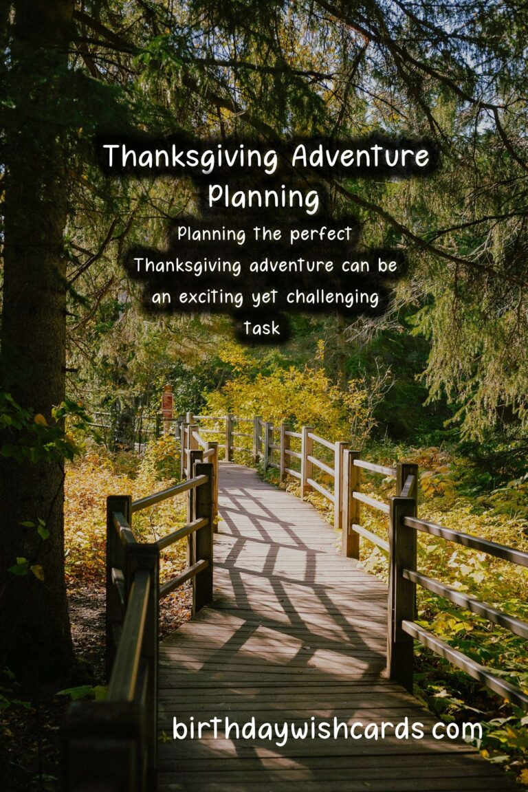 How to Plan the Perfect Thanksgiving Adventure