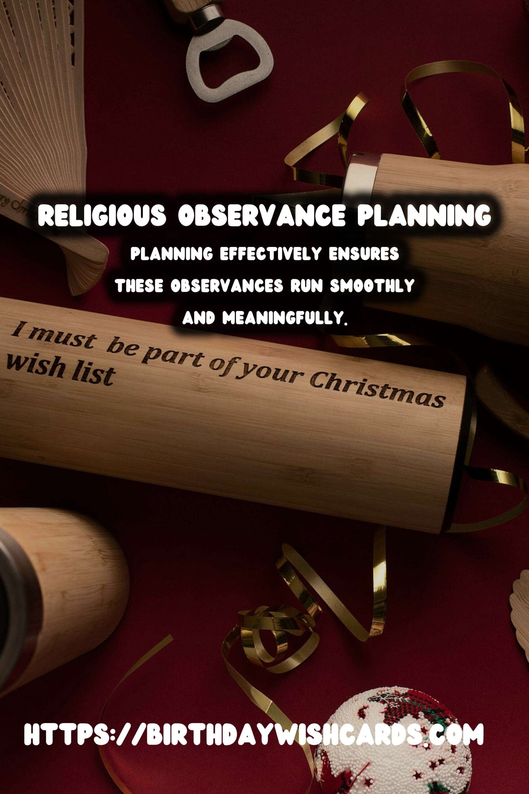How to Prepare Religious Observance Planning to Try This Year