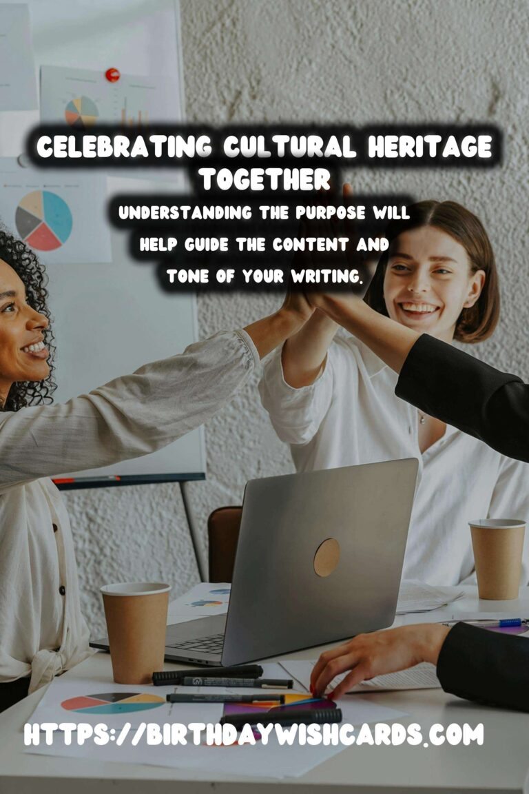 How to Write Cultural Heritage Celebration Tips That Will Wow Your Guests