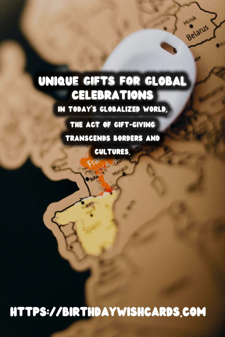 How to Write International Celebration Gifts That Impress