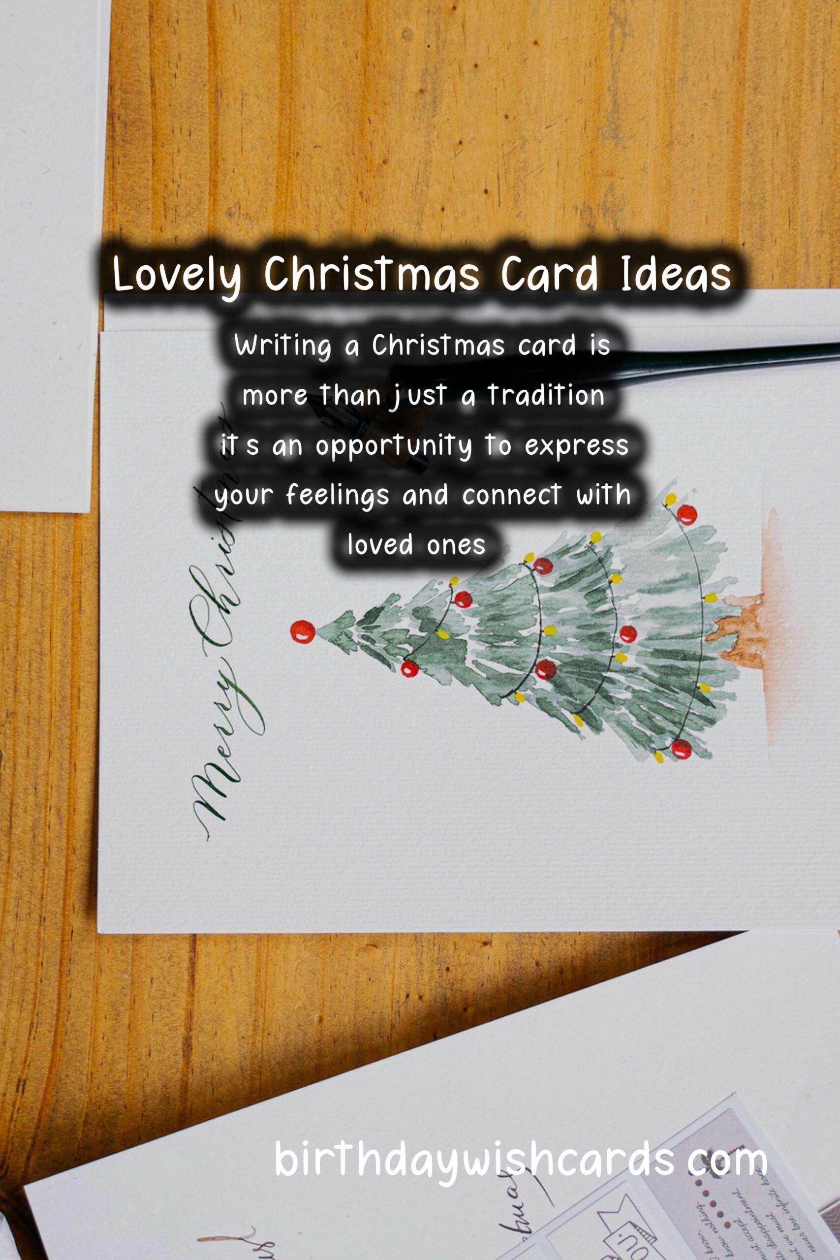 How to Write a Meaningful Christmas Card