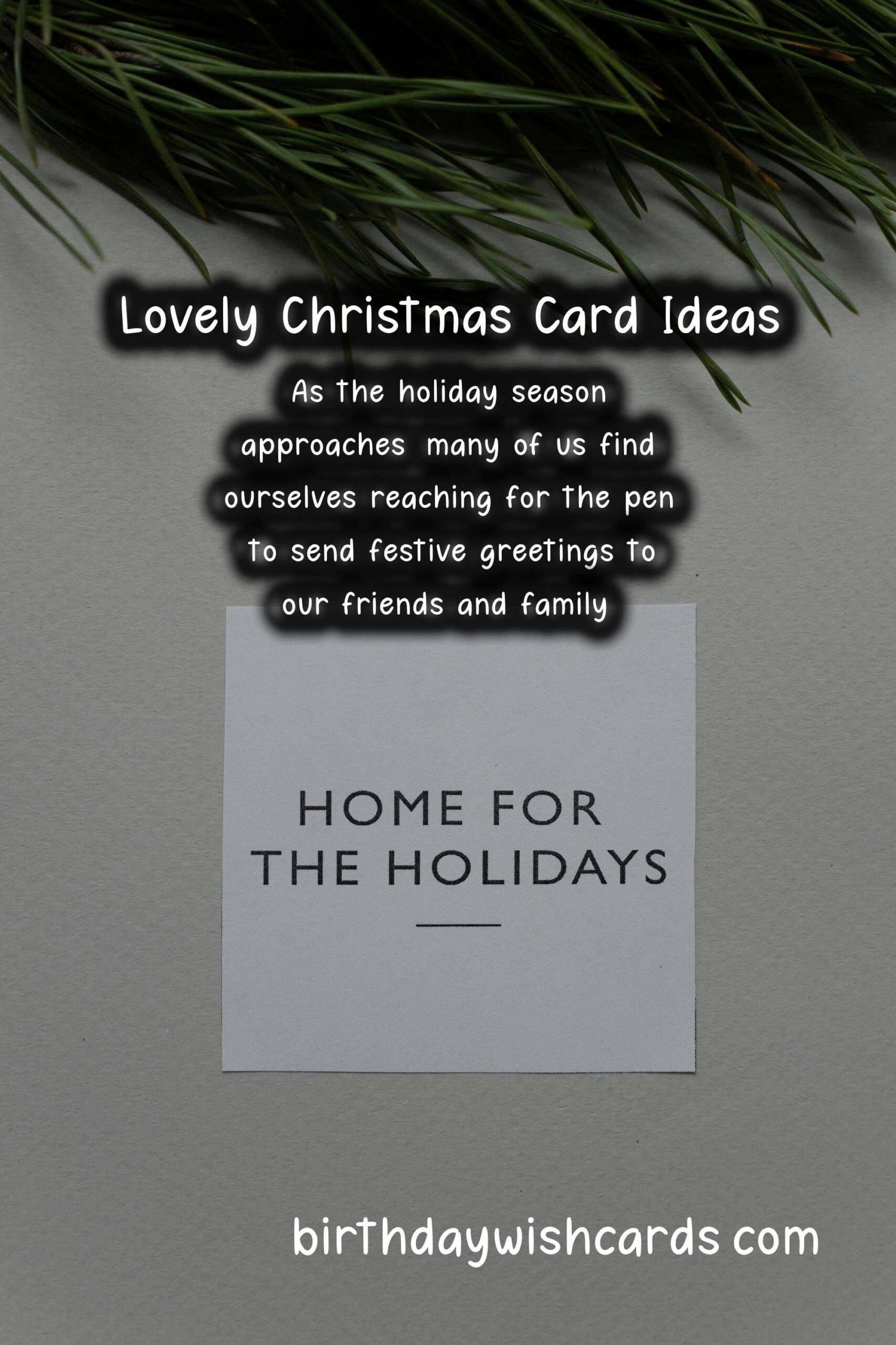 How to Write a Meaningful Christmas Card