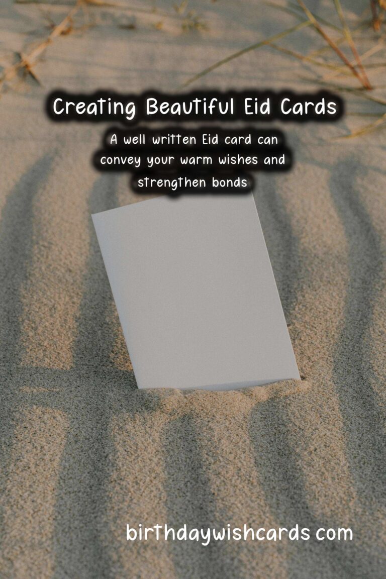 How to Write a Meaningful Eid Card