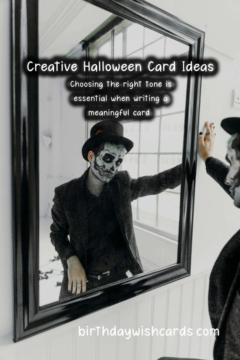 How to Write a Meaningful Halloween Card