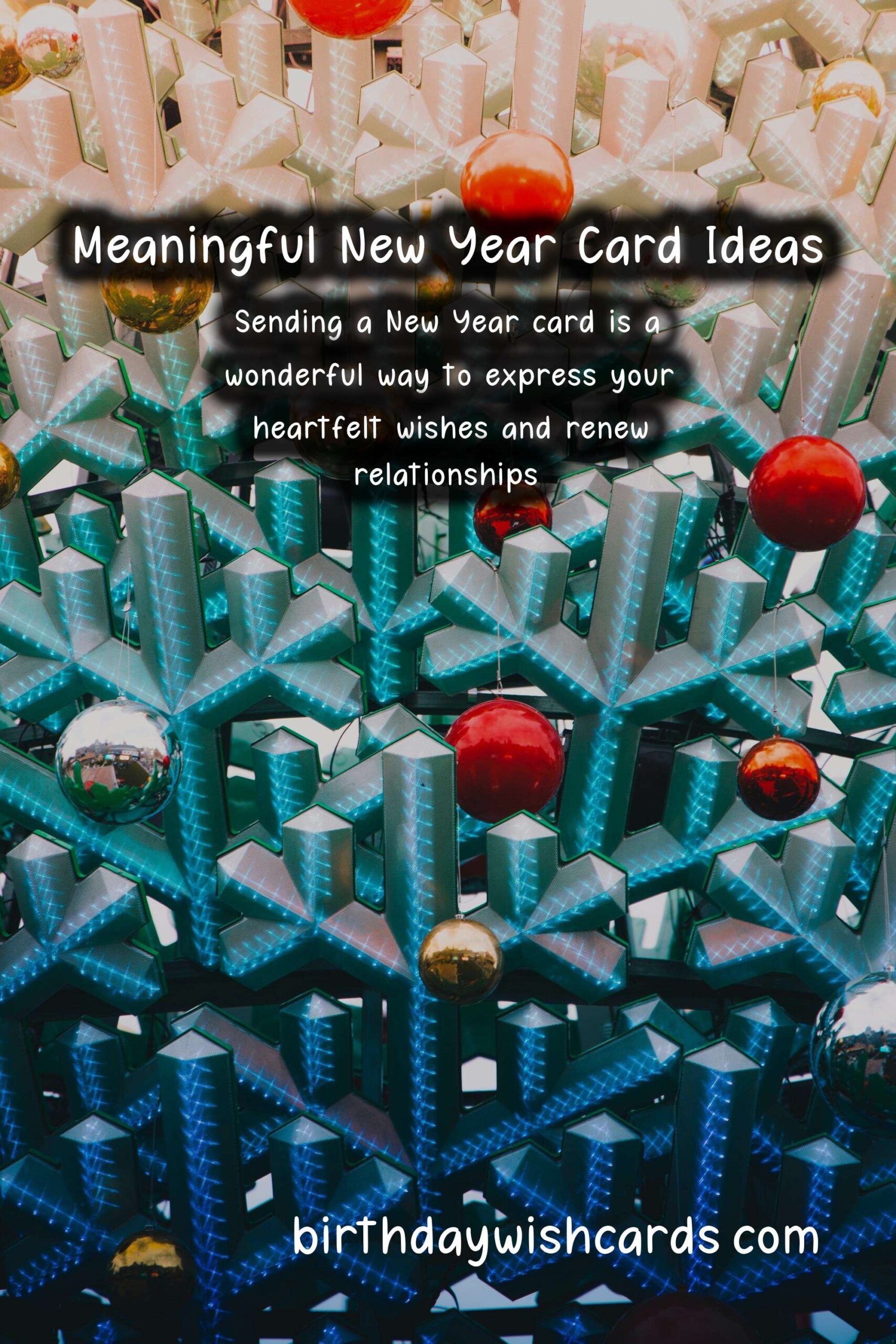 How to Write a Meaningful New Year Card