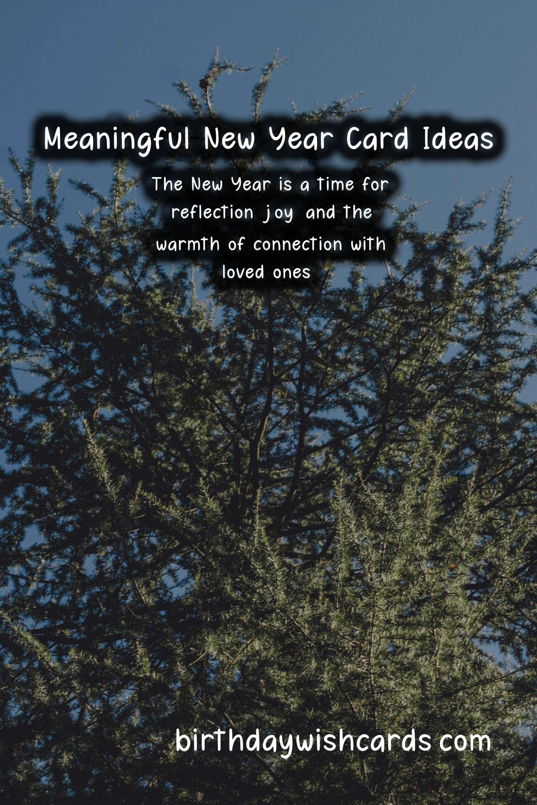 How to Write a Meaningful New Year Card